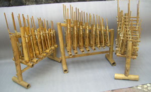 Angklung Bali is the music instrument originaly from bali, angklung Bali made of bamboo with  many carving, visionbali sale ba,boo angklung in more cheap price