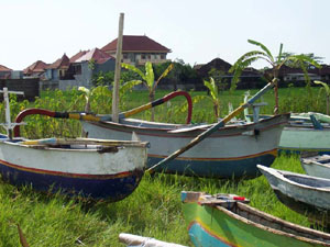 Balinese traditional fishing boat