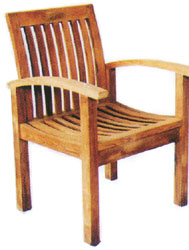 Bali dinning chair made of teak wood