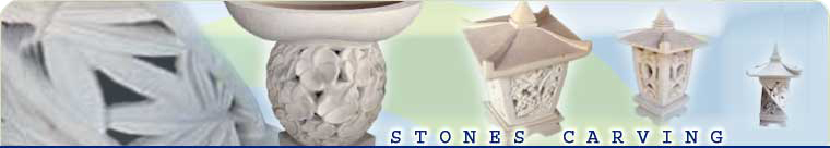 stone carving hand made production from Bali indonesia like garden lamp carving, exterior lamp carving, all made in Bali indonesia
