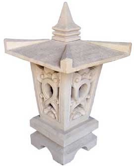 stone lamp carving | garden lamp made in Bali Indonesia